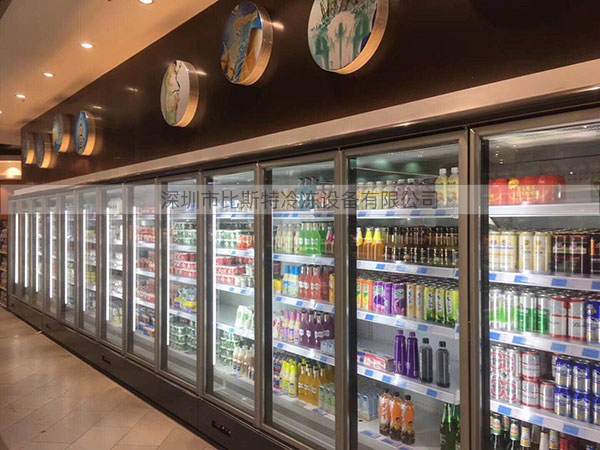 茂名超市冷冻玻璃展示立柜